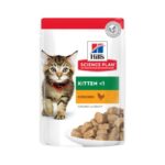 Hill’s SP Feline Kitten Chicken Pouch kačiukams su vištiena 12x85g