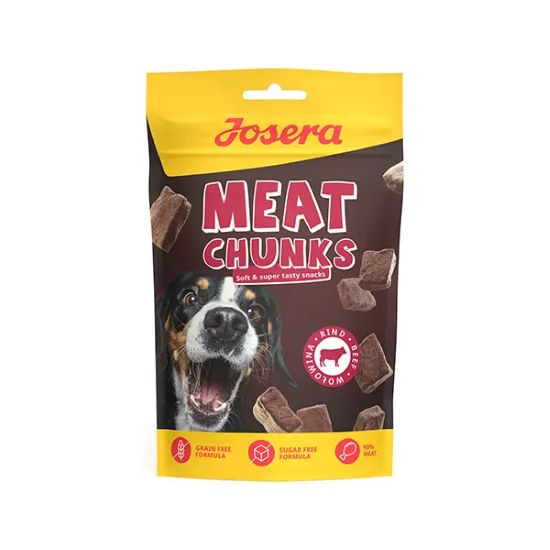 Josera Meat Chunks Beef skanėstai šunims su jautiena 70g