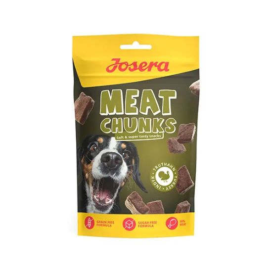 Josera Meat Chunks Turkey skanėstai šunims su kalakutiena 70g