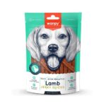 Wanpy skanėstai šunims, minkštos vytintos ėrienos juostelės 100g