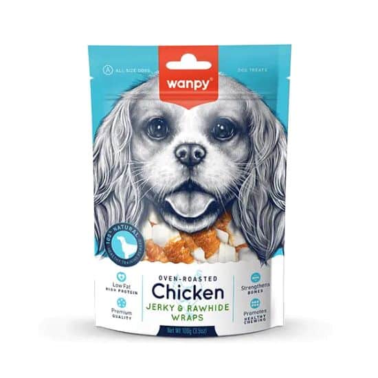 Wanpy skanėstai šunims, vytintos vištienos suktinukai 100g