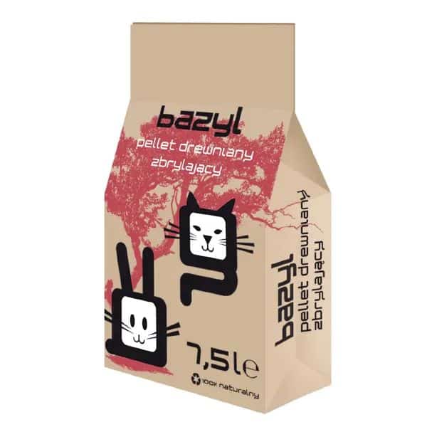Bazyl Wood Pellets kraikas katėms ir graužikams 7,5L