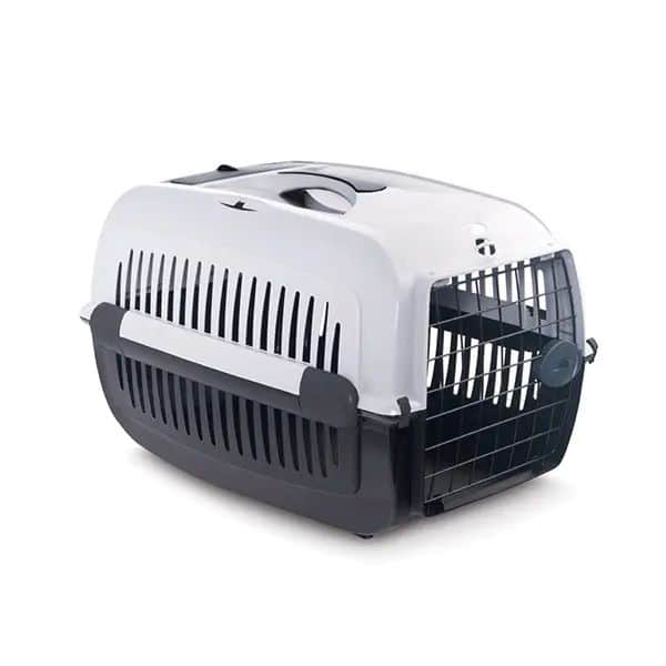 Comfy Cosmos transportavimo boksas M (juodas/šviesiai pilkas)