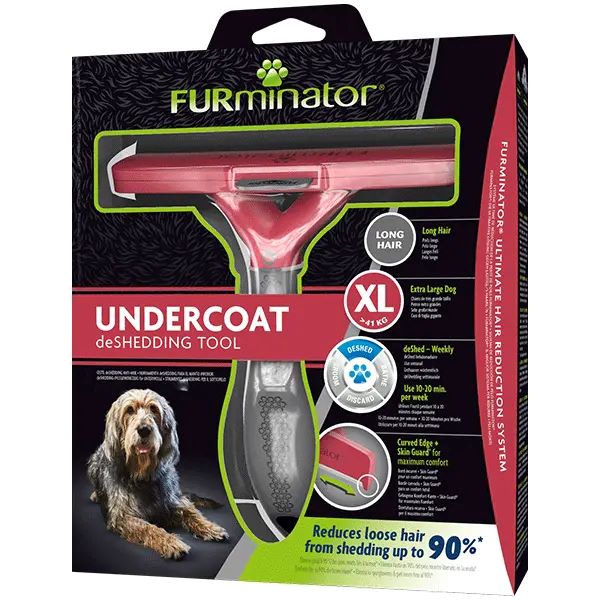 FURminator deShedding XL šukos ilgaplaukiams šunims