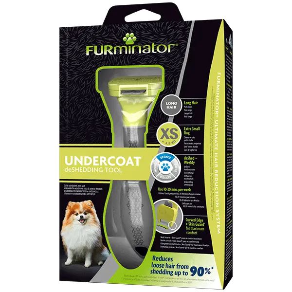 FURminator deShedding XS šukos ilgaplaukiams šunims