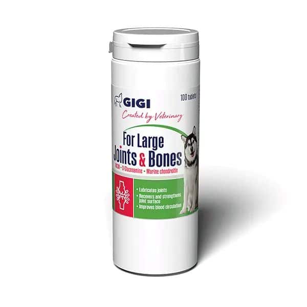 GIGI For Large Joints and Bones papildas didelių šunų kaulų ir sąnarių funkcijai N100
