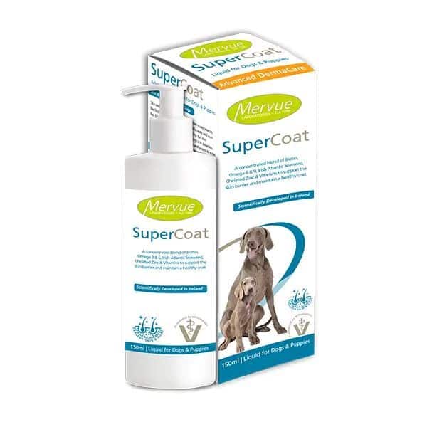 Mervue SuperCoat šuniukams ir šunims su dozatoriumi 150ml