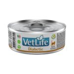 Farmina Vet Life Cat Wet Diabetic konservai sergant diabetu 85g