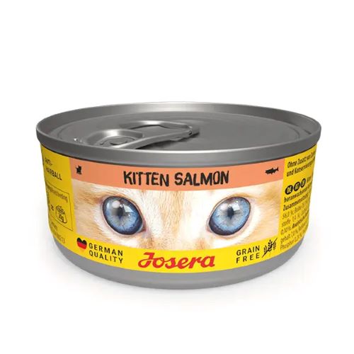Josera Kitten Salmon konservai kačiukams su lašiša 12x85g
