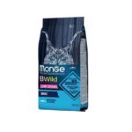 Monge Dry Cat Bwild Adult Anchovies sausas maistas katėms su ančiuviais 1,5kg