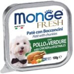 Monge Fresh paštetas šunims su vištiena 100g