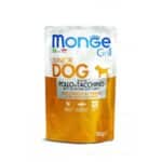 Monge Grill konservai jauniems šunims su vištiena ir kalakutiena 100gx12
