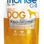 Monge Grill konservai šunims su vištiena ir kalakutiena 100gx12