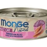 Monge Jelly konservai katėms su tunu ir ančiuviais drebučiuose 80g