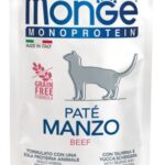 Monge Monoprotein konservas sterilizuotoms katėms su jautiena 85g