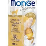Monge Supreme konservas suaugusioms katėms su tunu ir ešeriu 80g