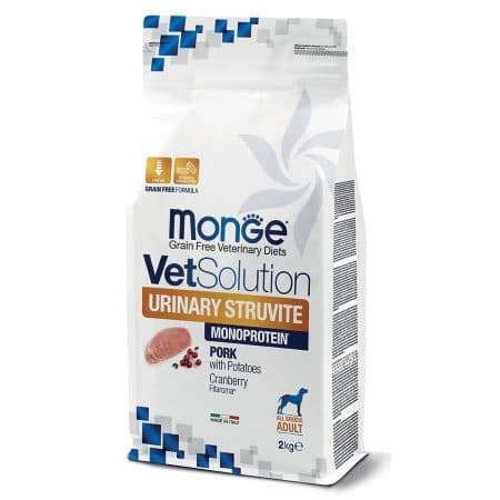 Monge VetSolution Dog Urinary Struvite šunims šlapimo sistemai