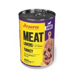 Josera Meat Lovers Junior Menu Turkey konservai jauniems šunims su kalakutiena 400g