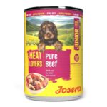 Josera Meat Lovers Junior Pure Beef konservai jauniems šunims su jautiena 400g