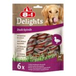 8in1 Delights spiralės šunims su antiena 6 vnt