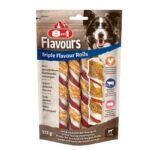 8in1 Flavours trigubo skonio apsuktos lazdelės šunims 113g
