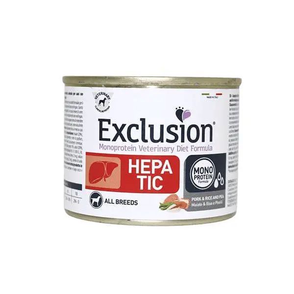 Exclusion Hepatic konservai šunims kepenų veiklai