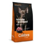 Calibra Dog EXPERT+ Adult SM Delicious & Gourmand sausas maistas išrankiems mažų veislių šunims