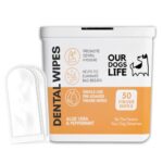 OURDOGSLIFE Dental Cleaning Wipes dantų valymo servetėlės antpirščiai N50