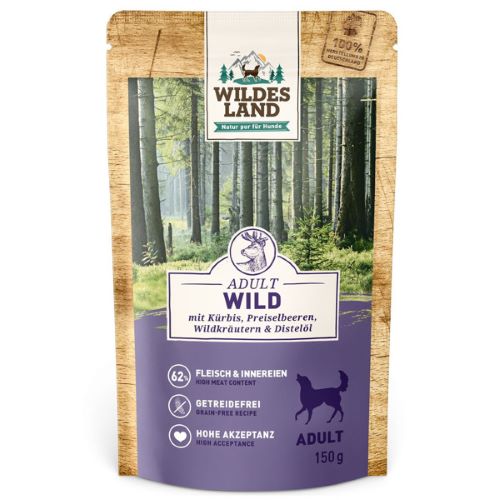 Wildes Land Classic Adult Venison with Pumpkin konservas šunims su elniena ir moliūgais