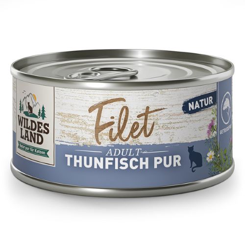 Wildes Land Filet konservai katėms tuno filė 80g