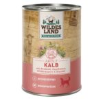 Wildes Land Veal with Broccoli konservai suaugusiems šunims su veršiena ir daržovėmis 400g