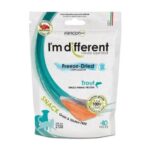 I’m Different Diff Snack Trout liofilizuoti skanėstai su upėtakiu 40g