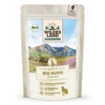 Wildes Land Bio Adult Organic chicken konservas katėms su ekologiška vištiena 85g