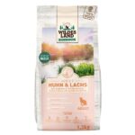 Wildes Land Chicken & Salmon sausas begrūdis maistas suaugusioms katėms su vištiena ir lašiša 1,2kg