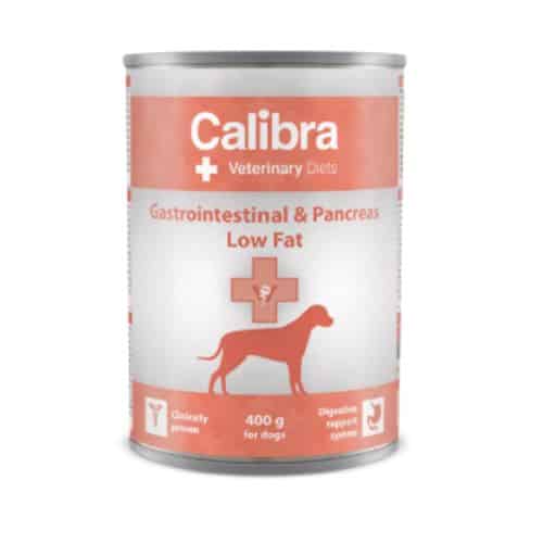 Calibra VD Dog Gastrointestinal Low Fat konservas šunims esant virškinimo problemoms 400g Calibra VD Dog Gastrointestinal Low Fat konservas šunims esant virškinimo problemoms 400g